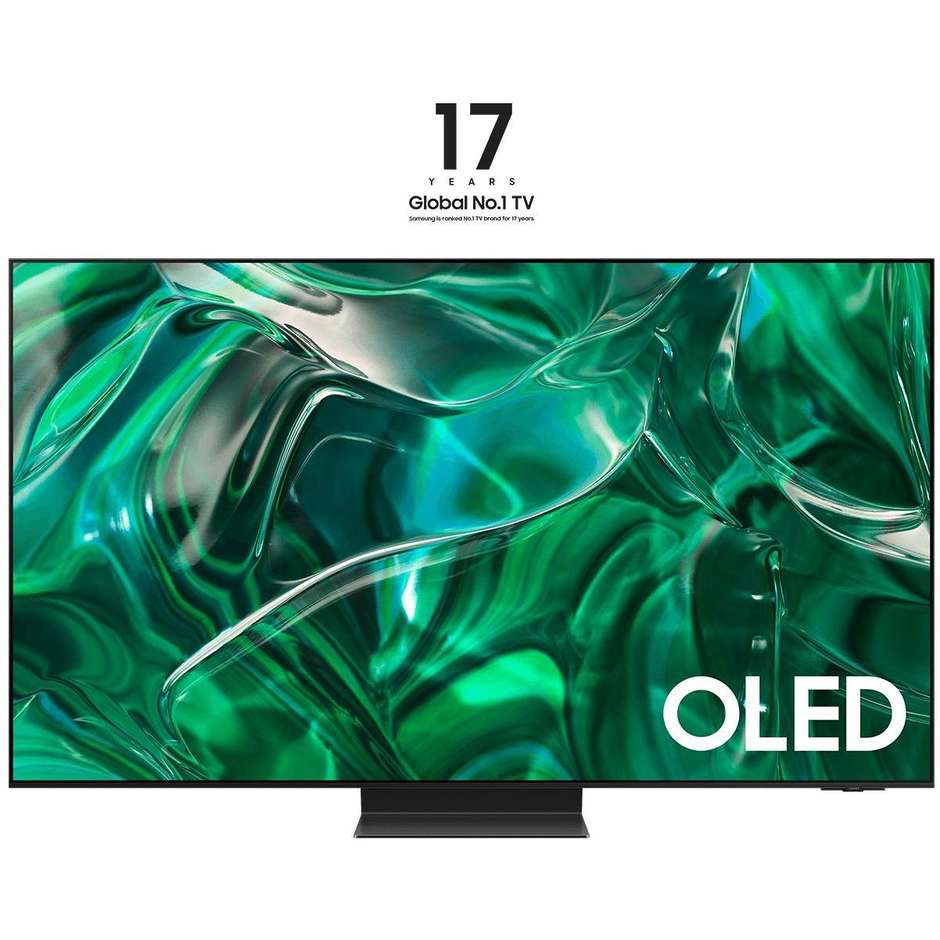 Samsung QE55S95CAT Smart TV 55" QD-OLED 4K 144Hz Dolby Atmos Tizen Nero