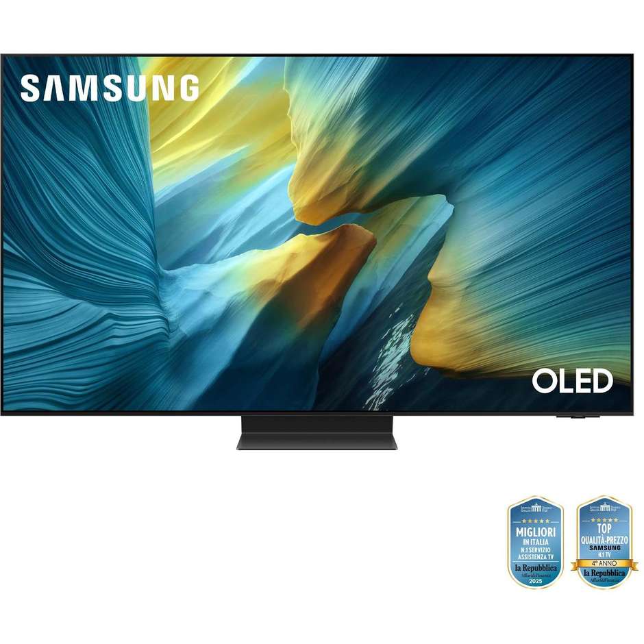 SAMSUNG QE55S95FATXZT Smart TV 55" OLED 4K Ultra HD Tizen OS Colore Black