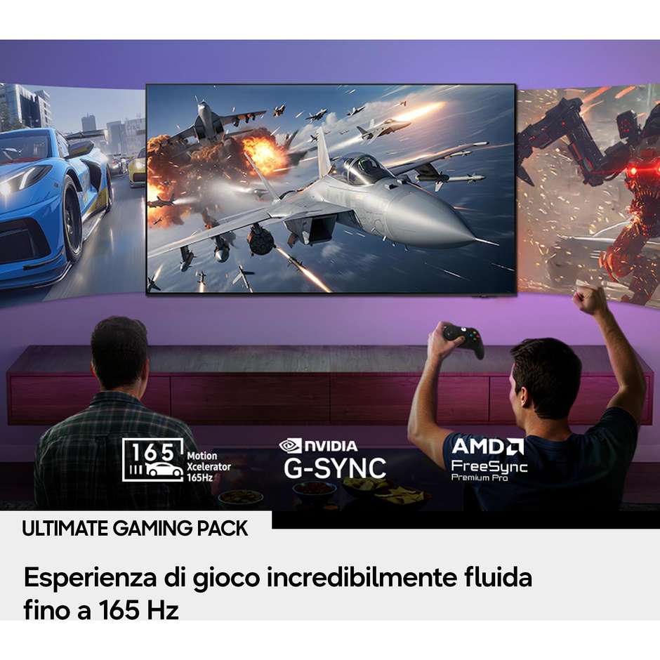 Samsung QE55S99HATXZT OLED 55" 4K 165Hz Smart TV Nero