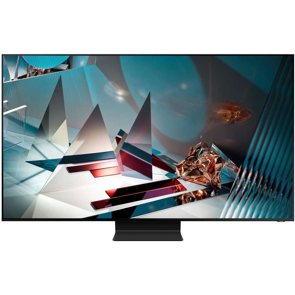 Samsung QE65Q800TATXZT Tv QLED 2020 65'' 8K UltraHD Tv Smart Wi-Fi Classe D colore nero
