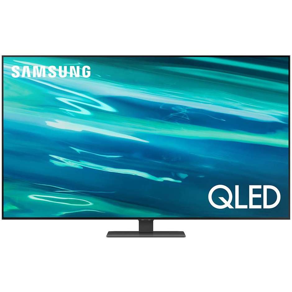 Samsung QE65Q80AATXZT Tv QLED 65" 4K Ultra HD HDR10+ Smart TV Wifi classe G colore nero