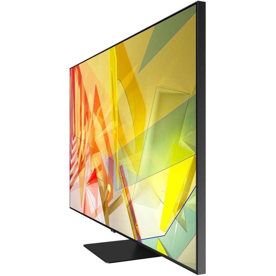 Samsung QE65Q90TATXZT Tv QLED 2020 65" 4K Ultra HD HDR Smart Tv Wifi classe B colore nero