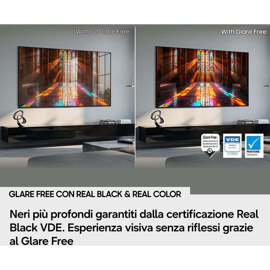 Samsung QE65S90HAEXZT OLED 65" 4K 165Hz Smart TV Nero
