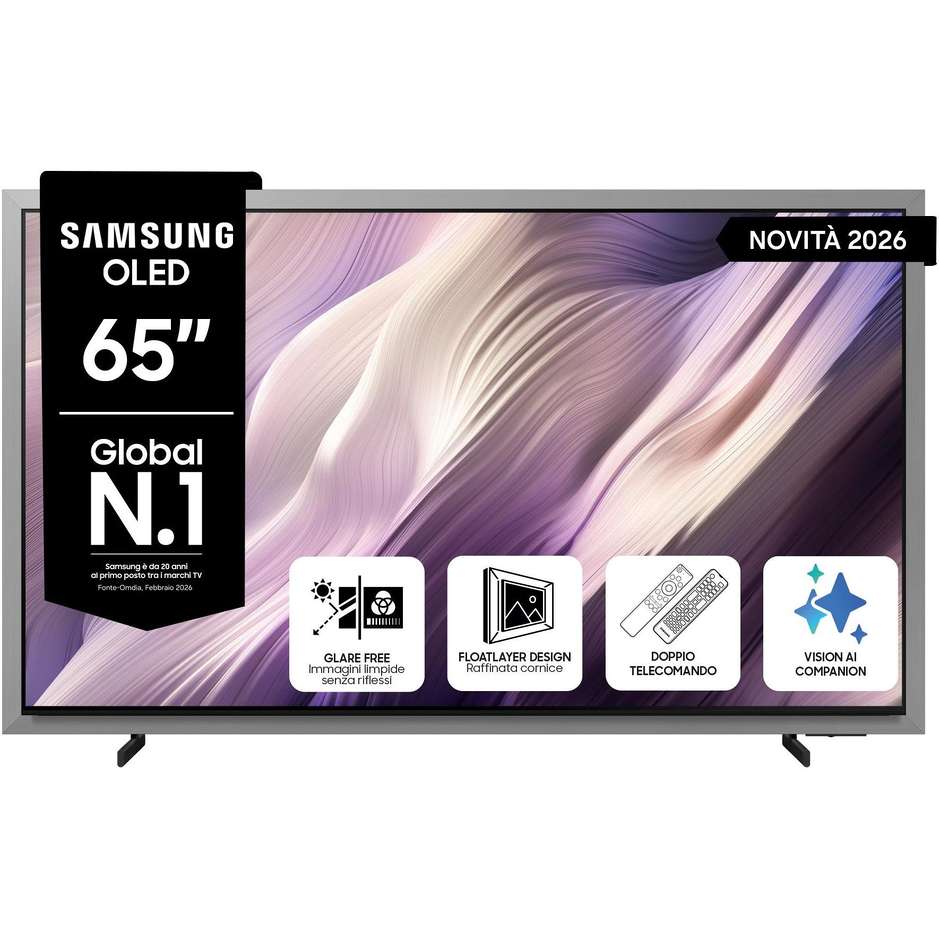 Samsung QE65S99HATXZT OLED AI TV 65" 4K 165Hz Nero