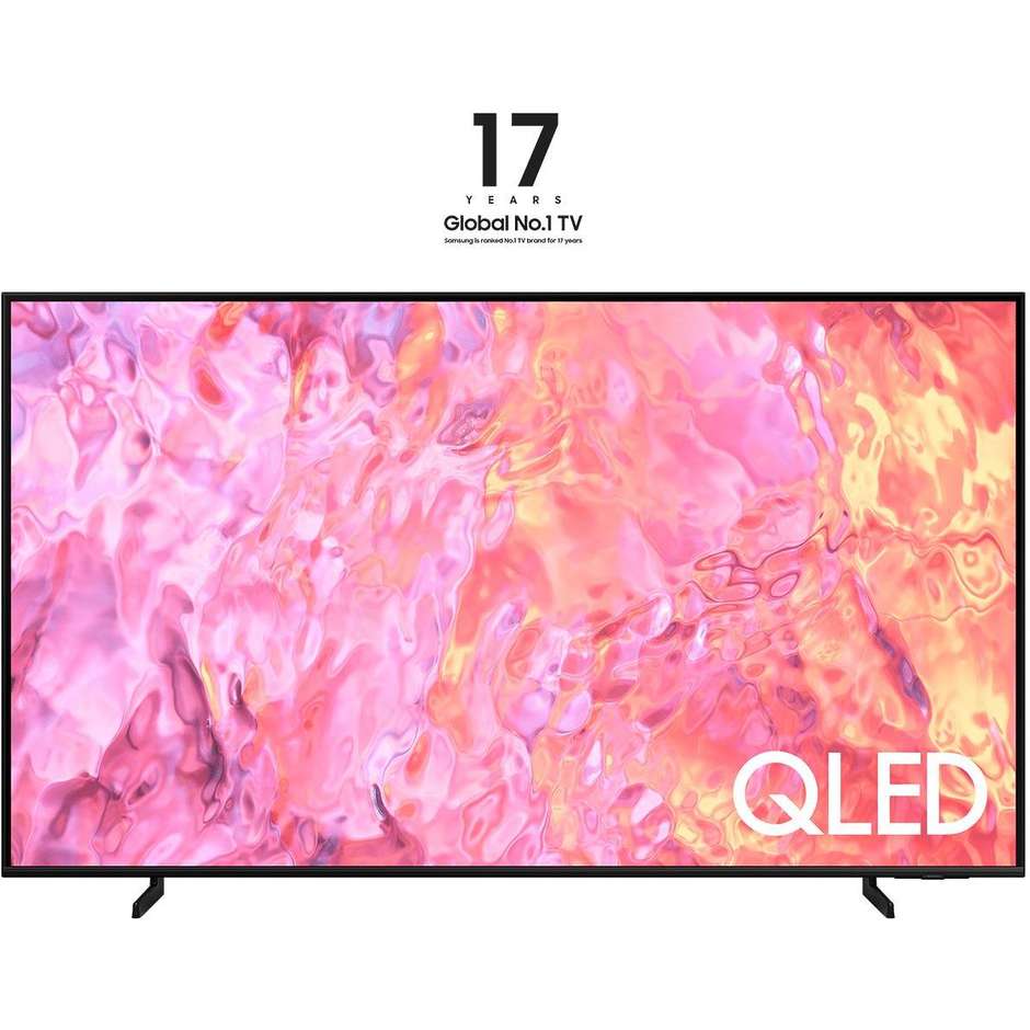 Samsung QE75Q60CAU TV QLED 75" 4K Ultra HD Smart TV Wi-Fi Classe D Colore Nero