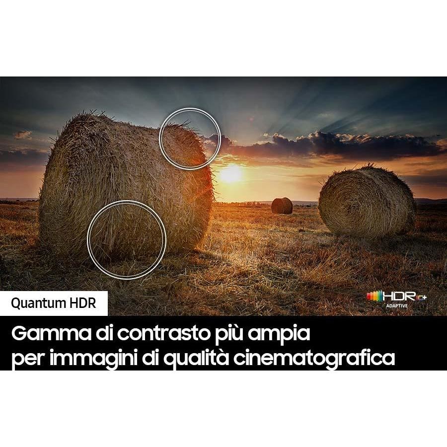 Samsung QE75Q60CAU TV QLED 75" 4K Ultra HD Smart TV Wi-Fi Classe D Colore Nero