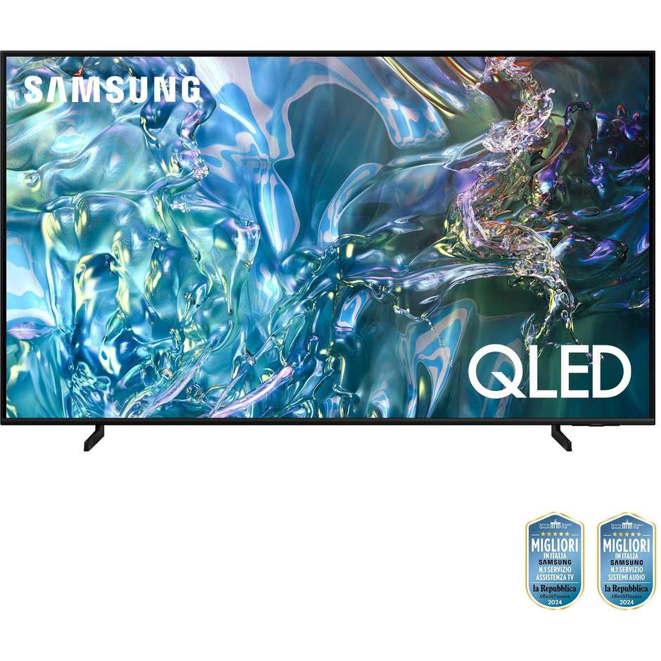 SAMSUNG QE75Q60DAUXZT Smart TV 75" QLED 4K Ultra HD Tizen OS Colore Titanium
