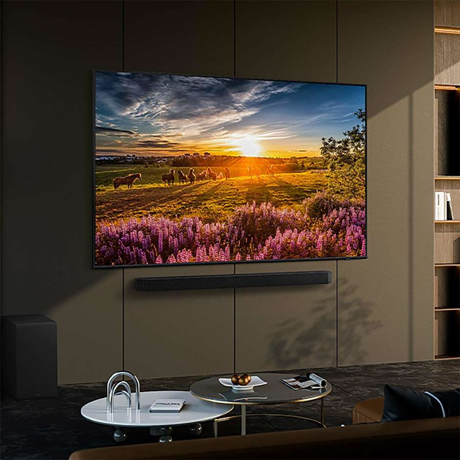 Samsung QE75Q60DAUXZT Smart TV QLED 75" 4K Ultra HD Wi-Fi DVB-T2 Classe D Nero