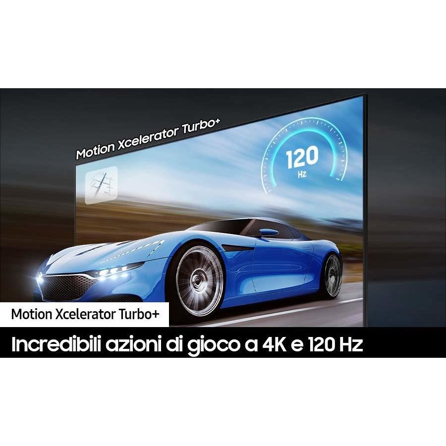 Samsung QE75Q70CATXZT TV QLED 75" 4K Ultra HD Smart TV Wi-Fi Classe F Colore Titanio