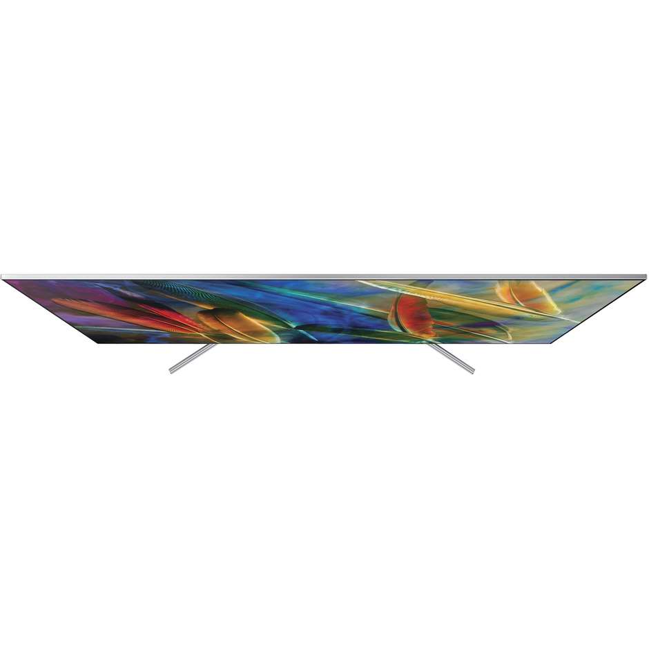 Samsung QE75Q7FAMTXZT Tv QLED 75" 4K Ultra HD Smart Tv Wi-fi classe A nero, argento