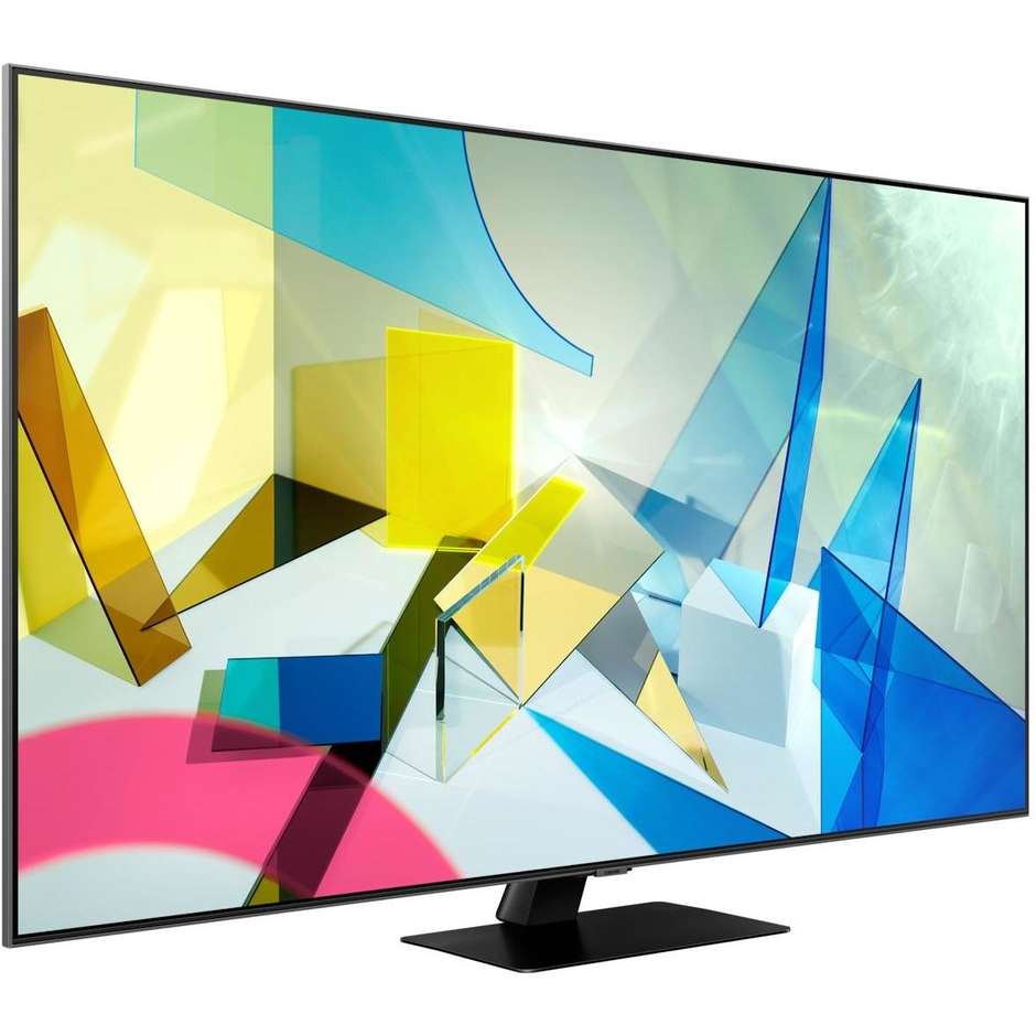 Samsung QE75Q80TATXZT Tv QLED 75'' 4K UltraHD Tv Smart Wi-Fi 2020 classe A colore grigio