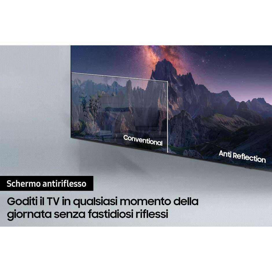 Samsung QE75QN95AA TV NeoQLED 75" 4K Ultra HD Smart TV Wi-Fi Classe F colore cornice nero