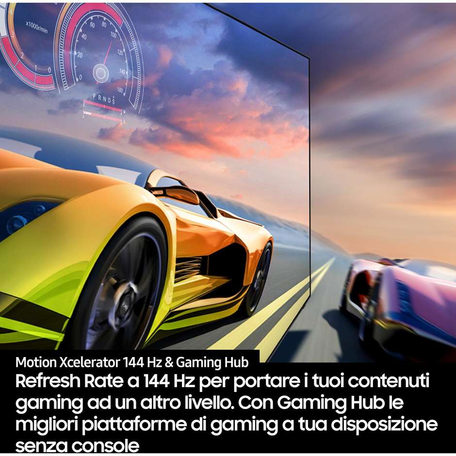 Samsung QE77S90FAEXZT Smart TV OLED 77" 4K Ultra HD Wi-Fi DVB-T2 Classe F Nero