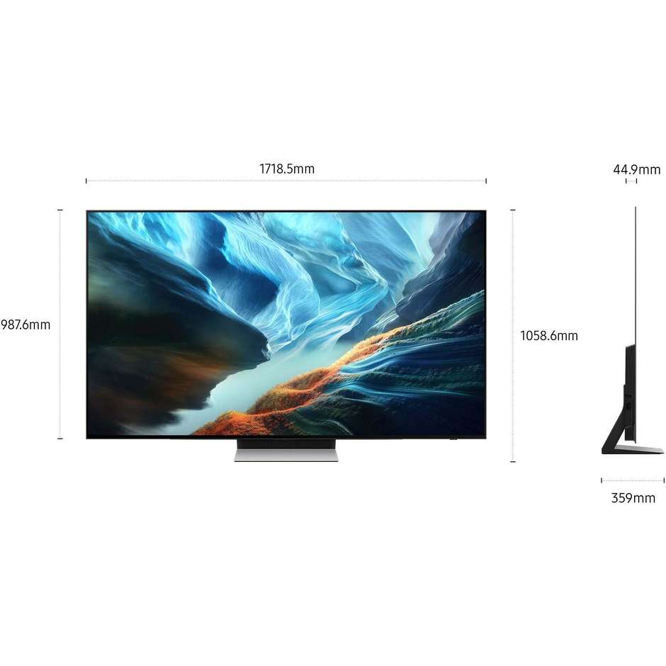 Samsung QE77S90HATXZT OLED AI TV 77" 4K 165Hz Graphite Black