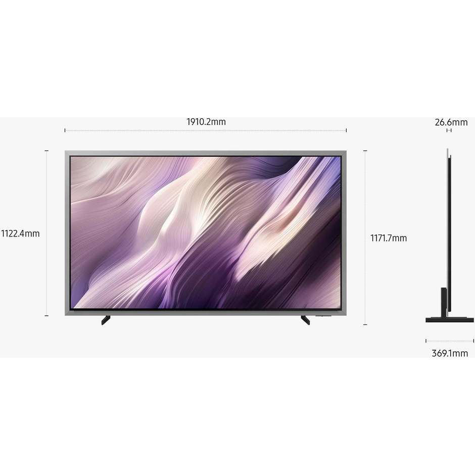 Samsung QE83S99HAEXZT OLED TV 83" 4K 165Hz Nero