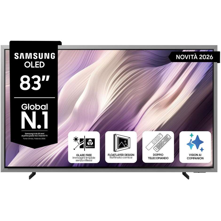 Samsung QE83S99HAEXZT OLED TV 83" 4K 165Hz Nero
