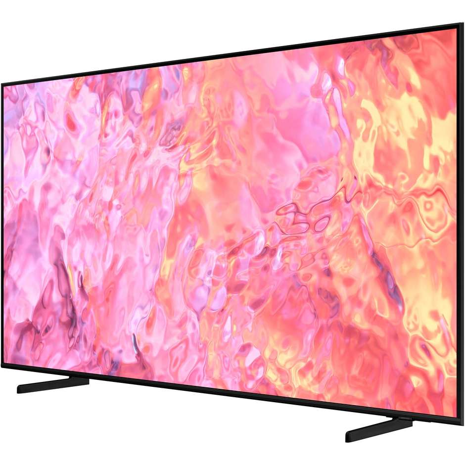 Samsung QE85Q60CAU TV QLED 85" 4K Ultra HD Smart TV Wi-Fi Classe F colore cornice nero