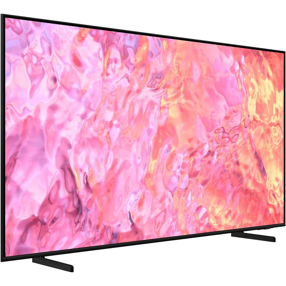Samsung QE85Q60CAU TV QLED 85" 4K Ultra HD Smart TV Wi-Fi Classe F colore cornice nero