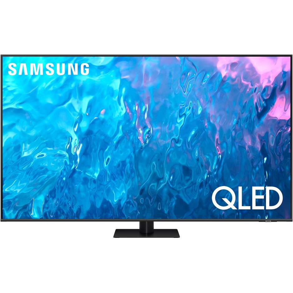 Samsung QE85Q70CAT TV QLED 85" 4K Ultra HD Smart TV  Wi-Fi Classe F Colore Titanio