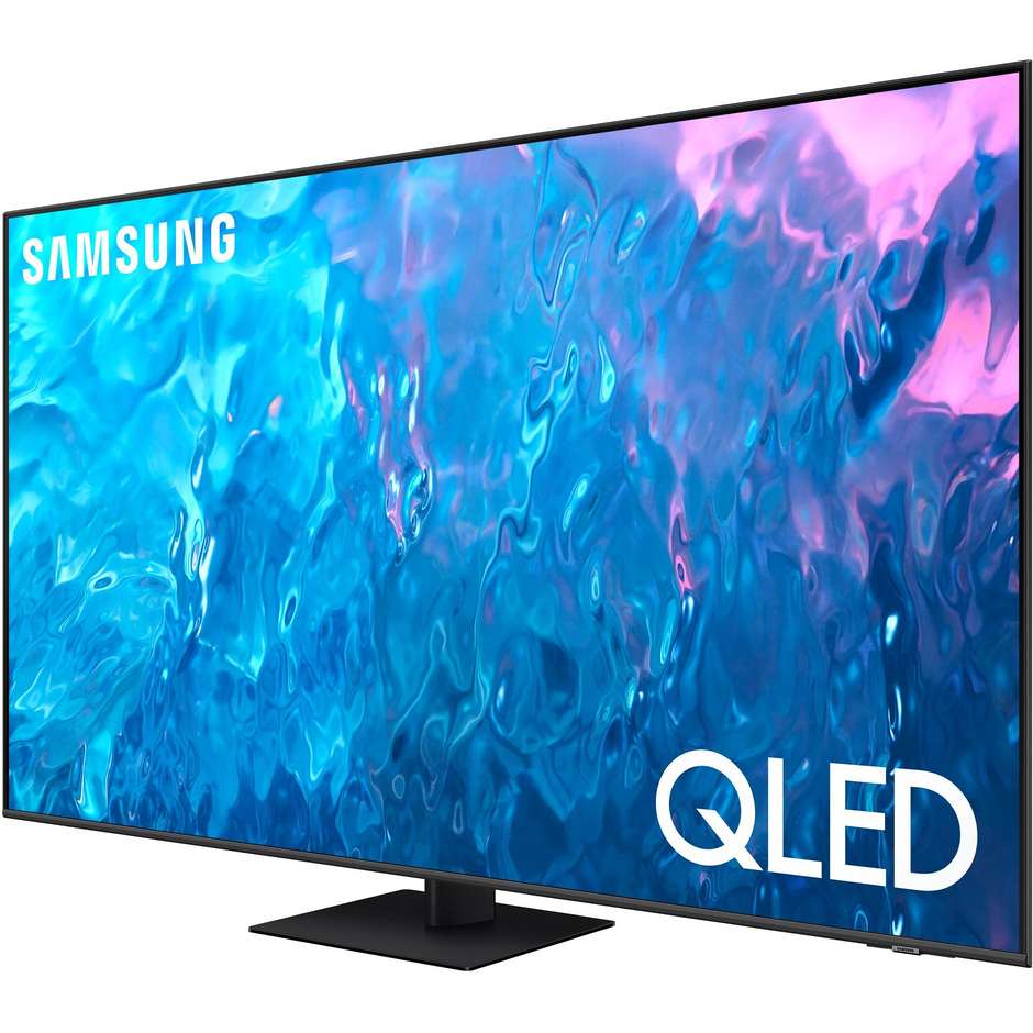 Samsung QE85Q70CAT TV QLED 85" 4K Ultra HD Smart TV  Wi-Fi Classe F Colore Titanio