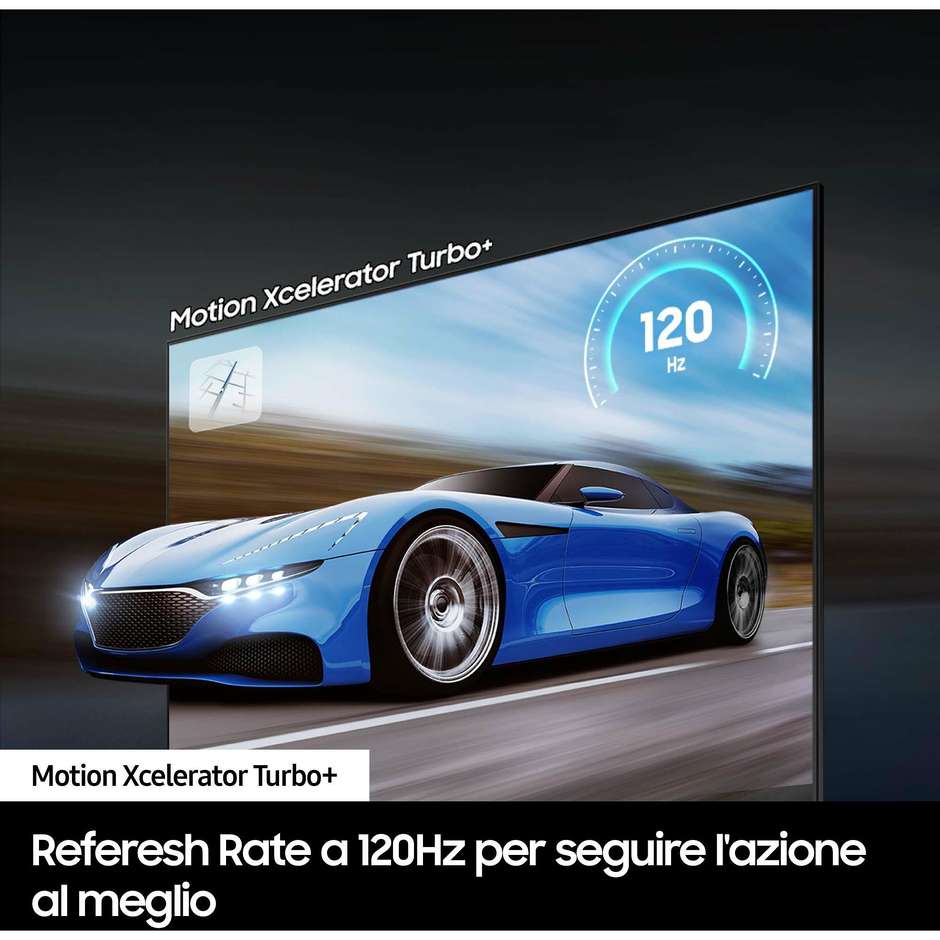 Samsung QE85Q70DATXZT Smart TV QLED 85" 4K Ultra HD Wi-Fi DVB-T2 Classe E Nero