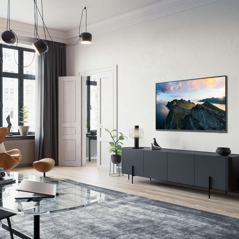 Samsung QE85Q70DATXZT Smart TV QLED 85" 4K Ultra HD Wi-Fi DVB-T2 Classe E Nero