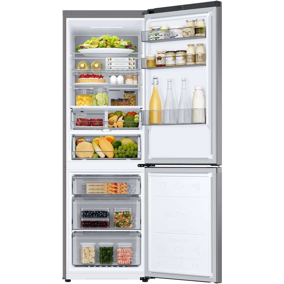 Samsung RB34C775CS9 Frigorifero Combinato Capacita 344L Libera installazione Classe C Colore Inox