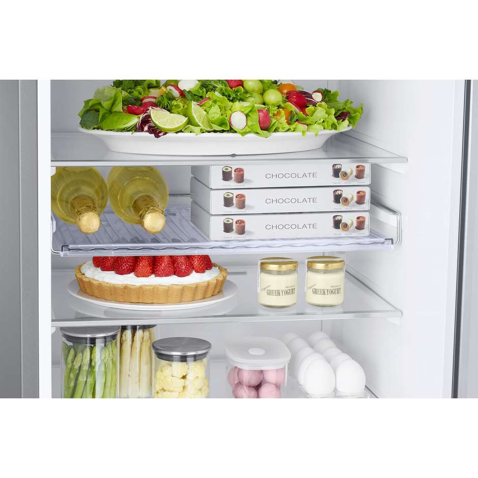 Samsung RB38C675CS9/EF EcoFlex AI frigorifero combinato No Frost, classe C, inox