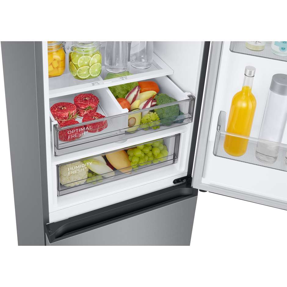 Samsung RB38C774DSA Frigorifero Combinato 390 Lt No Frost Classe D colore acciaio inox