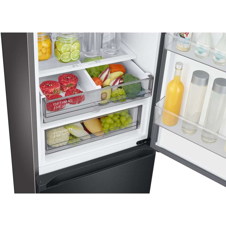 Samsung RB38C7B6AB1 BESPOKE AI Frigorifero combinato No Frost 387 L classe A nero