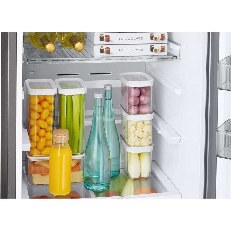 Samsung RB38C7B6AB1 BESPOKE AI Frigorifero combinato No Frost 387 L classe A nero