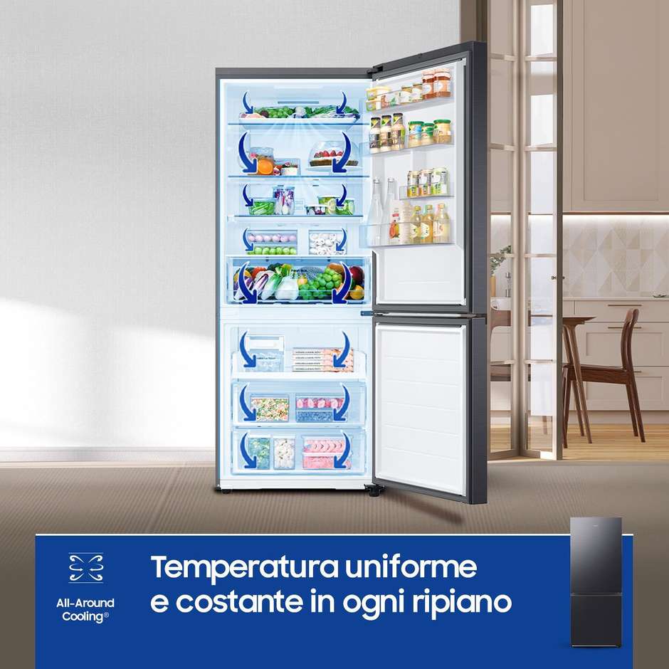 Samsung RB50DG601EB1EF Frigorifero Combinato 508 Litri Classe E Bianco