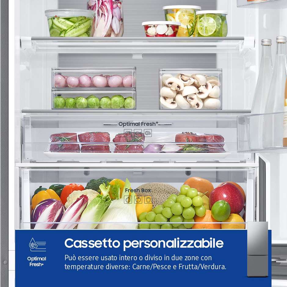 Samsung RB53DG706CS9EF Frigorifero a Libera installazione Capacita 538 Lt Classe C Colore Acciaio inox