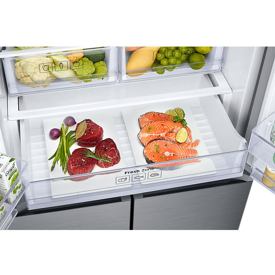 Samsung RF50K5920S8 frigorifero side by side 528 litri classe A+ No Frost colore inox