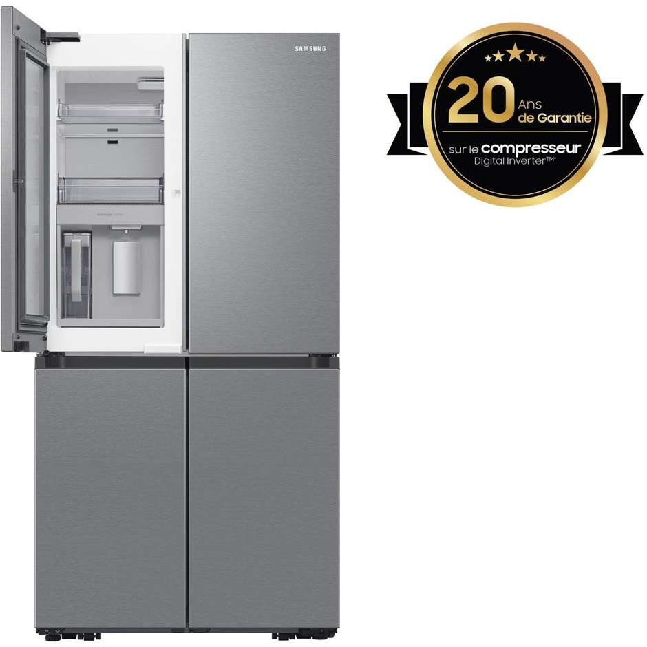 Samsung RF65DG960ESR Frigorifero Side-by-side Libera installazione Capacita 646 L Classe E Colore Acciaio inox