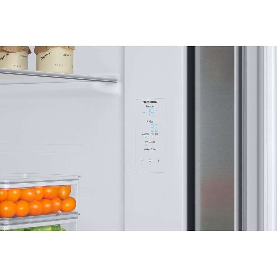 Samsung RH69B8941S9 frigorifero Side by Side 645 L, Beverage Center, classe E, inox