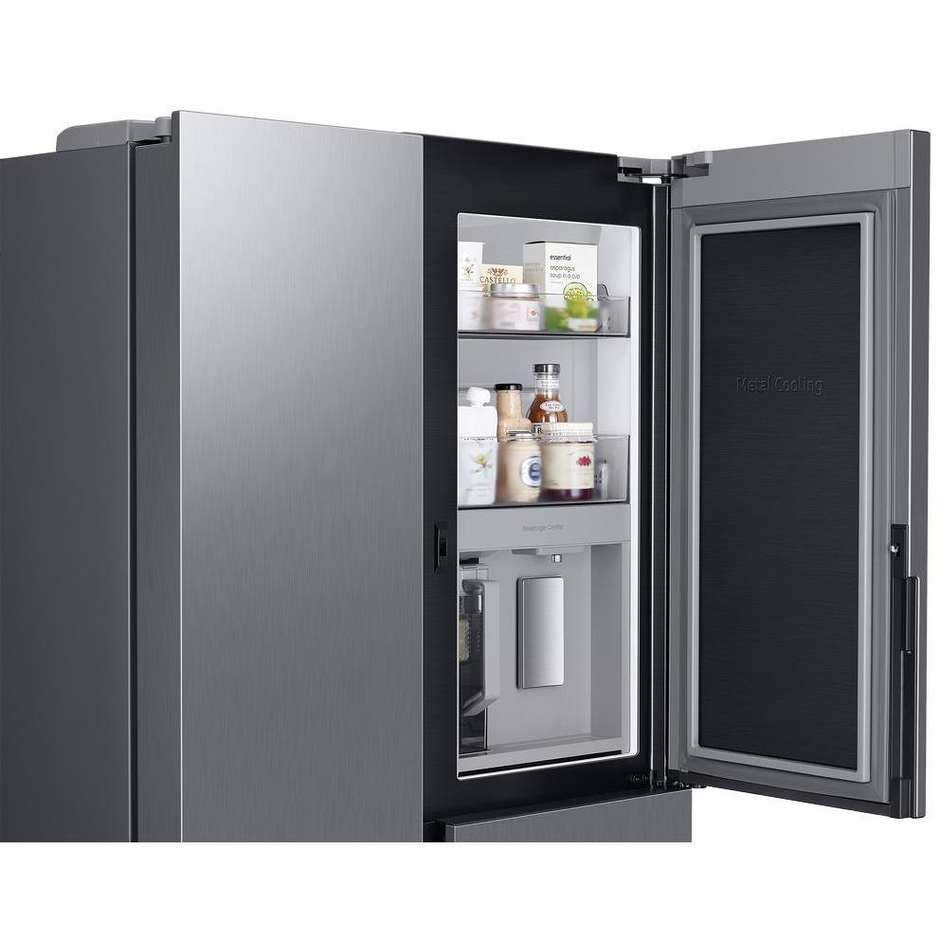 Samsung RH69CG895DS9 Frigorifero Side by Side con Beverage Center Capacita 645 Lt Classe D Colore Inox