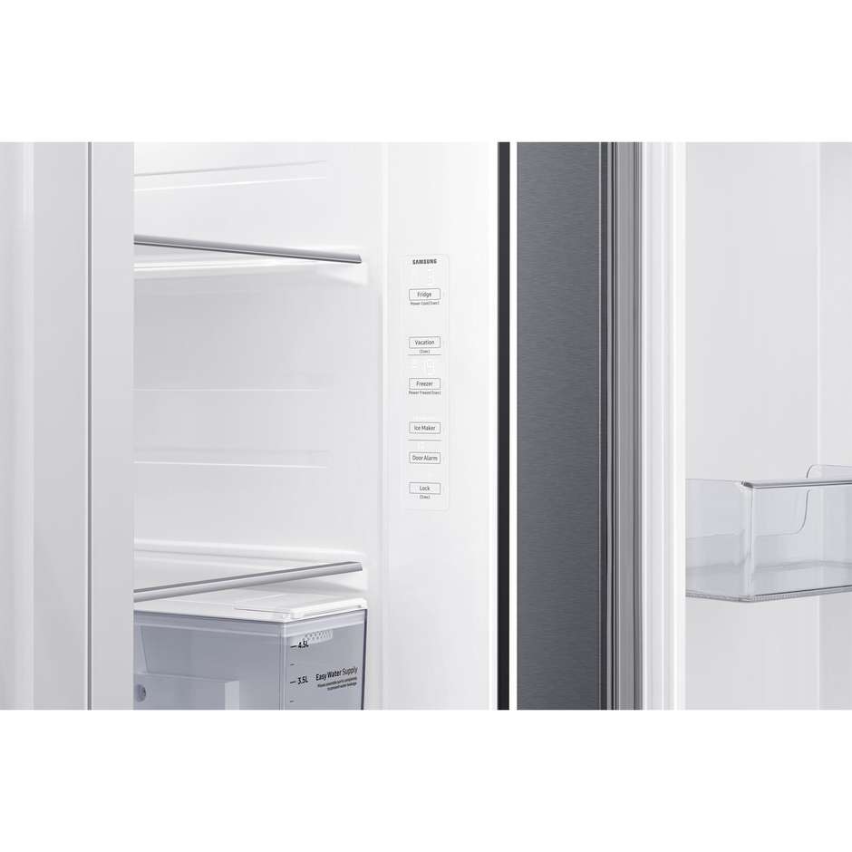 Samsung RS64DG53M3SL Frigorifero Side by Side Capacita 635 Lt Classe E Colore Acciaio inox