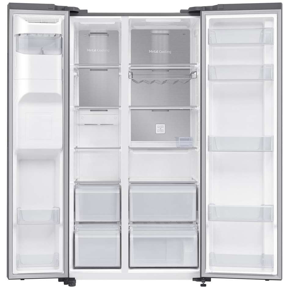 Samsung RS65DG54M3SL Frigorifero Side by Side Capacita 635 Lt Classe E Colore Acciaio inox