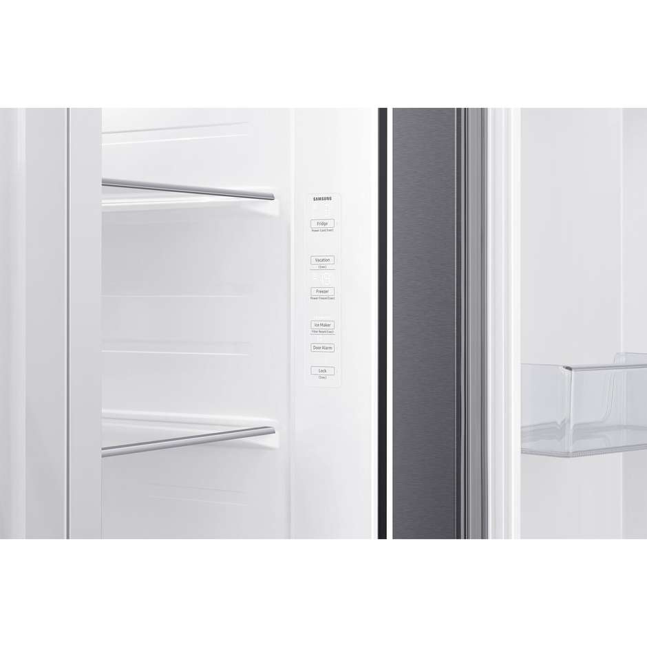 Samsung RS65DG54M3SLEF frigorifero Side by Side 635 L, dispenser acqua e ghiaccio, classe E