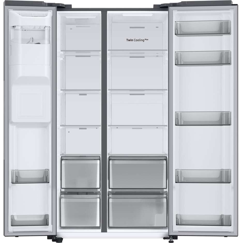 Samsung RS68CG882ES9 Frigorifero Side by Side Capacita 634 Lt Classe E Colore Acciaio inox