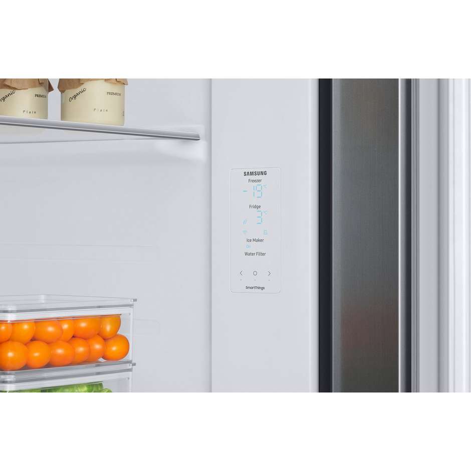 Samsung RS68CG882ES9 Frigorifero Side by Side Capacita 634 Lt Classe E Colore Acciaio inox