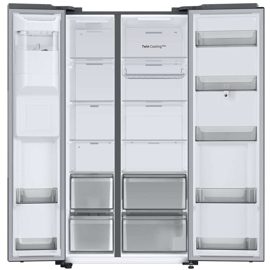 Samsung RS6HDG883ES9 Frigorifero Side by Side Capacita 614 Lt Classe E Colore Platino