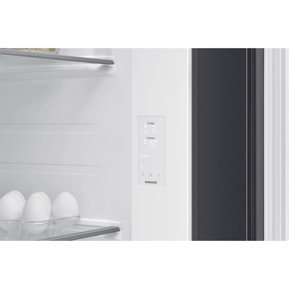 Samsung RS70F64KEFEF frigorifero side by side 640 L argento