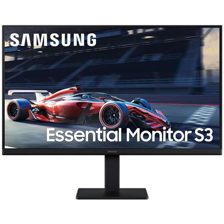 Samsung Serie S30GD S24D300GAU Monitor PC 24" Full HD 100Hz IPS Eye Saver Mode HDMI VGA Nero (LS24D300GAUXEN)