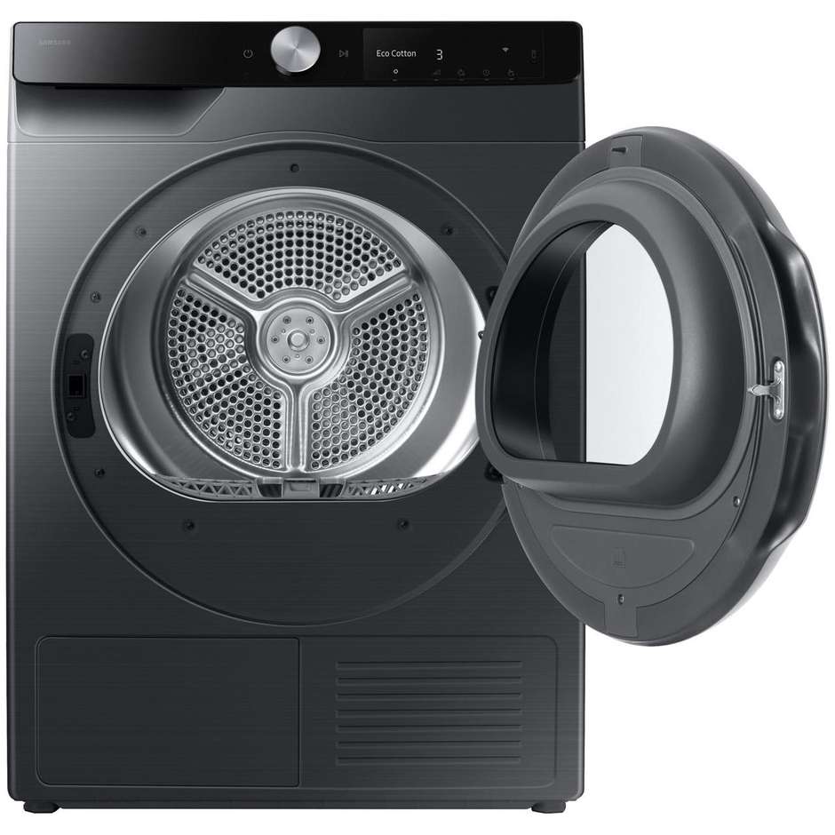 Samsung Series 6 Bespoke AI Dry DV90DG6845LBU3 Asciugatrice 9 kg QuickDrive Digital Inverter Bianco e Nero