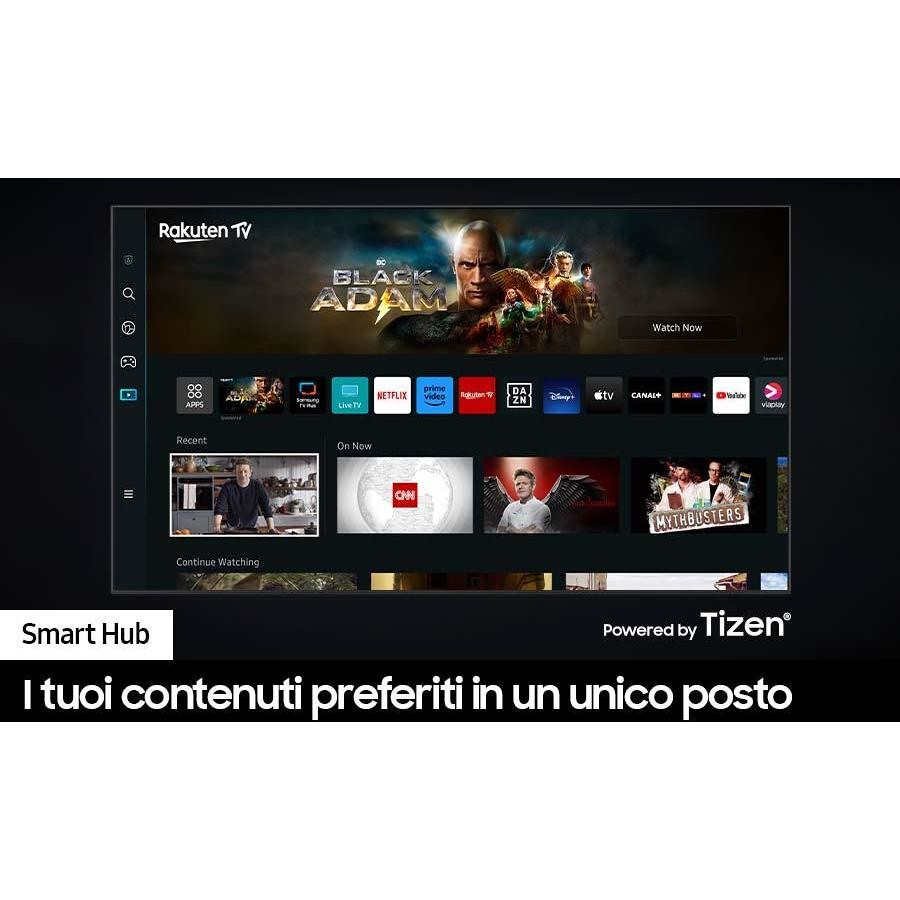 Samsung Series 8 UE50CU8570UXZT TV LED 50" Crystal 4K UHD  Smart TV Wi-Fi Classe G Colore Titanio