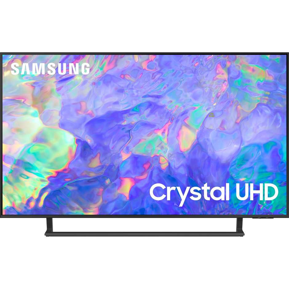 Samsung Series 8 UE50CU8570UXZT TV LED 50" Crystal 4K UHD  Smart TV Wi-Fi Classe G Colore Titanio