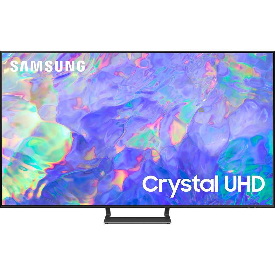 Samsung Series 8 UE55CU8570UXZT TV LED 55" 4K Crystal UHD Smart TV Wi-Fi Classe G Colore Titanio