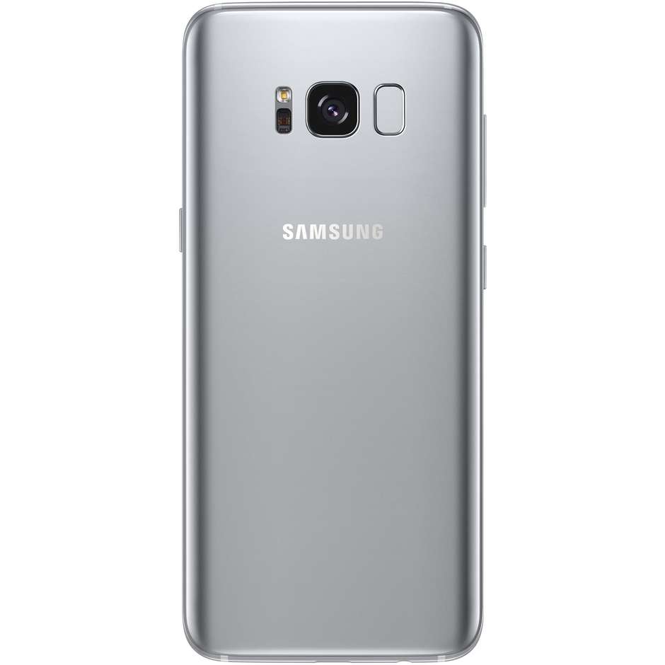 Samsung SM-G950FZSAITV Galaxy S8 Smartphone Android 7.0 Ram 4GB Memomia 64GB Processore Octa-Core Colore Argento